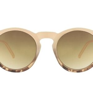 CHARLY ALMENDRA Round Sunglasses Colour Almond